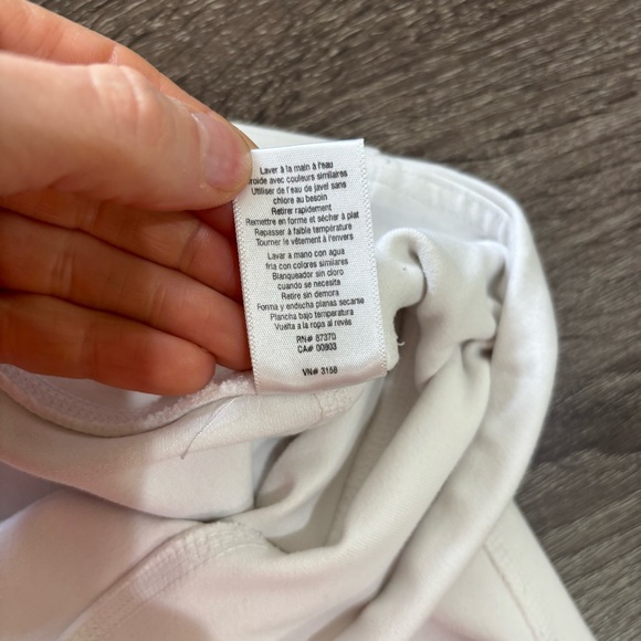 Alo Yoga High-Waist Moto Legging White Small - Picture 15 of 16